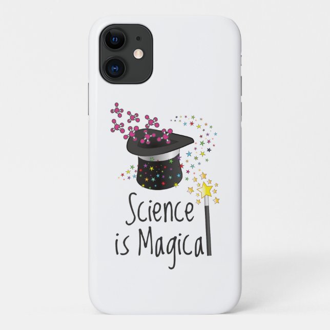 Funda De Case-Mate Para iPhone La ciencia es mágica (Reverso)