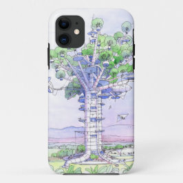 Funda Para iPhone 11 la ciudad arbórea