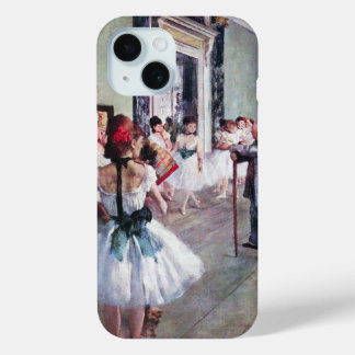 Funda Para iPhone 15 La clase de danza de Edgar Degas, el arte de los b