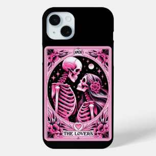 Funda Para iPhone 15 Mini La colección de cartas Tarot de los amantes
