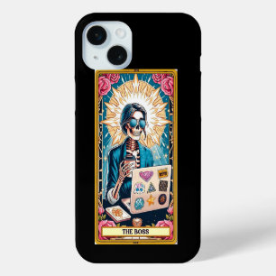 Funda Para iPhone 15 Mini La colección de tarjetas Boss Tarot