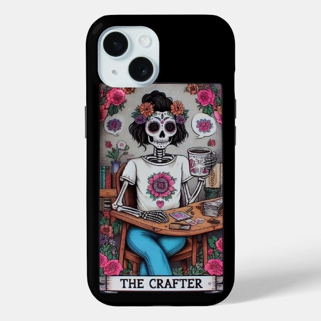 Funda De Case-Mate Para iPhone La colección de tarjetas Crafter Tarot (Reverso )