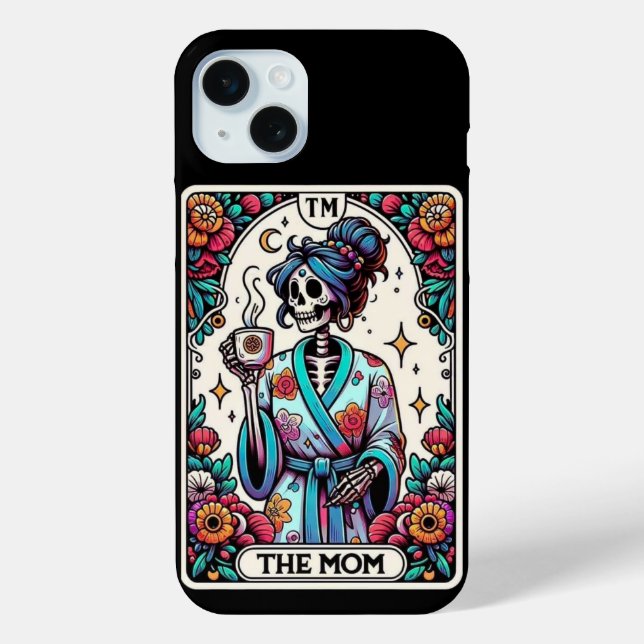 Funda De Case-Mate Para iPhone La colección de tarjetas de mamá Tarot (Reverso )
