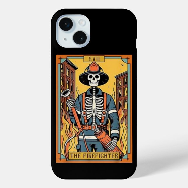 Funda De Case-Mate Para iPhone La colección de tarjetas Tarot para bomberos (Reverso )