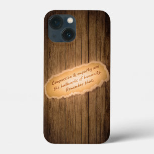 Funda Para iPhone 13 Mini La compasión y la empatía son las marcas distintiv