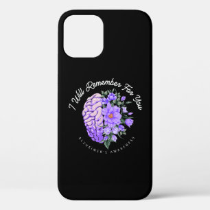 Funda Para iPhone 12 La conciencia de Alzheimer que recordaré por ti