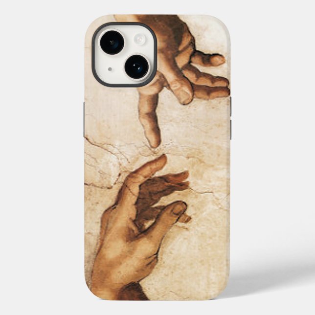 Funda De Case-Mate Para iPhone La creación de Adán (Reverso )