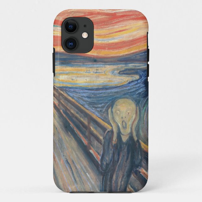 Funda De Case-Mate Para iPhone La crema de Munch (Reverso)
