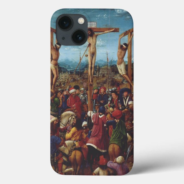 Funda De Case-Mate Para iPhone La Crucifixión de Van Eyck (Reverso)