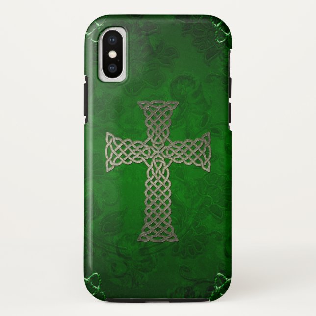 Funda De Case-Mate Para iPhone La cruz celta (Reverso)
