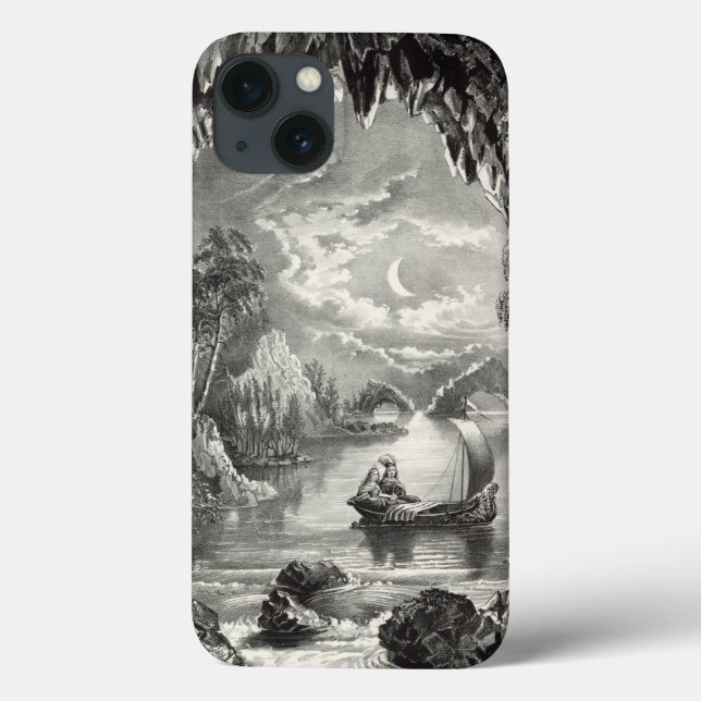 Funda De Case-Mate Para iPhone La cueva encantada (Reverso)