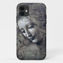 Funda Para iPhone 11 La dama con el pelo desaliñado, Leonardo da Vinci