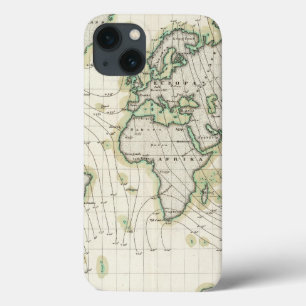 Funda Para iPhone 13 La declinación magnética mundial