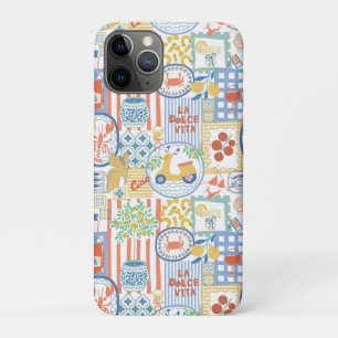 Funda Para iPhone 11 Pro La Dolce Vita Verano Italiano Limón Mediterráneo