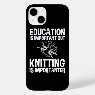 Funda Para iPhone 14 De Case-Mate La Educación Es Importante, Pero El Tejido Es Impo