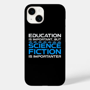 Funda Para iPhone 14 De Case-Mate La educación es importante, pero la ciencia ficció