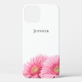 Funda Para iPhone 12 La elegante fotografía de Gerbera Rosa Daisies