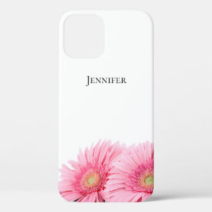 Funda Para iPhone 12 La elegante fotografía de Gerbera Rosa Daisies