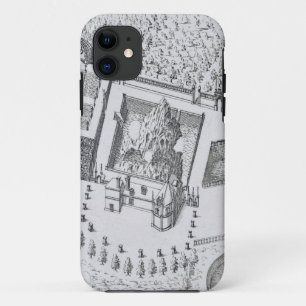 Funda Para iPhone 11 La ermita y el Maison Blanc en el castillo francé