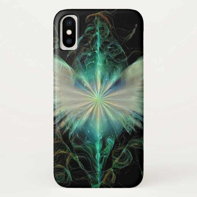 Funda De Case-Mate Para iPhone La estrella del ángel (Reverso)