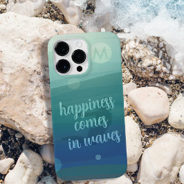 Funda Para iPhone 15 Pro Max La felicidad de la sirena llega en un monograma Pe