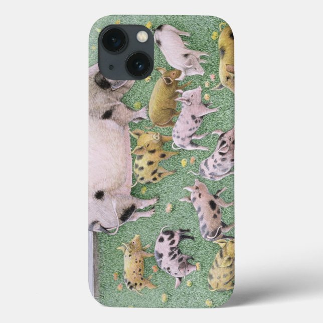 Funda De Case-Mate Para iPhone La fiesta de Apple (Reverso)