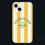 Funda Para iPhone 14 De Case-Mate La franja de cabana amarilla Escudo Beach Club<br><div class="desc">Proteja su teléfono con estilo con nuestro Funda "The Beach Club Escudo" amarillo de la banda Cabana Stripe Funda-Mate iPhone 14. Con un diseño de rayas de cabaña amarillas, este funda duradero ofrece tanto un estilo como una funcionalidad, perfecto para los amantes de la playa y los aventureros. Personalizar con...</div>