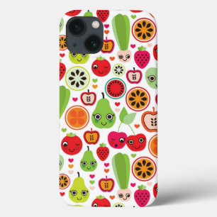 Funda Para iPhone 13 la fruta embroma la manzana del ilustracion