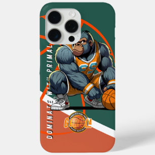 Funda Para iPhone 15 Pro Max La fuerza primigenia del Baloncesto