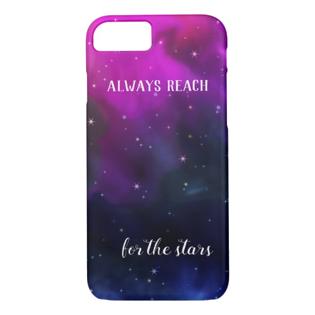 Funda De Case-Mate Para iPhone La galaxia del Universo Cosmico Star Reach inspira (Reverso)
