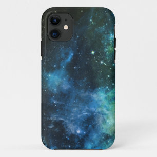 Funda Para iPhone 11 La galaxia protagoniza el caso del verde azul 5/5S
