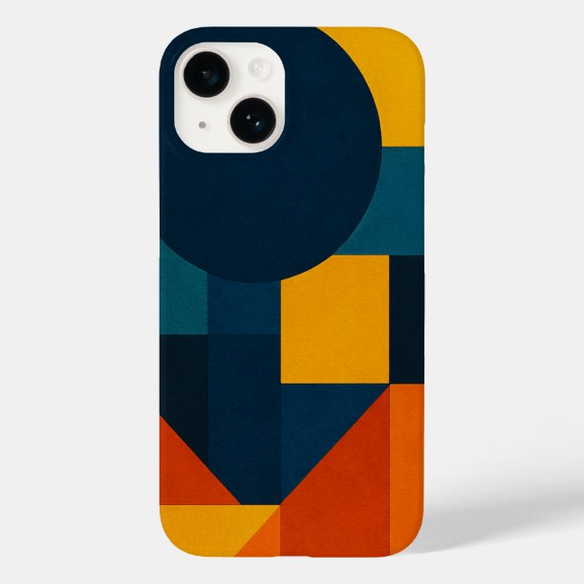 Funda De Case-Mate Para iPhone La geometría de emoción - estuche para iPhone / iP (Reverso )
