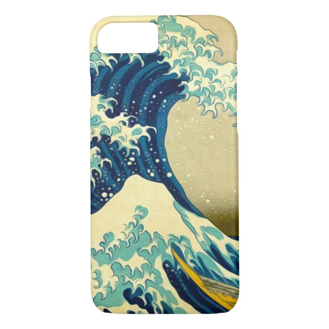 Funda De Case-Mate Para iPhone La gran ola (Reverso)