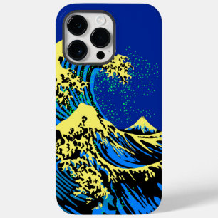 Funda Para iPhone 14 Pro Max De Case-Mate La gran ola de Hokusai al estilo de arte pop