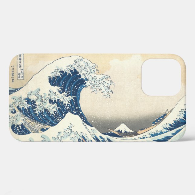 Funda De Case-Mate Para iPhone La gran ola de Kanagawa (Reverso (Horizontal))