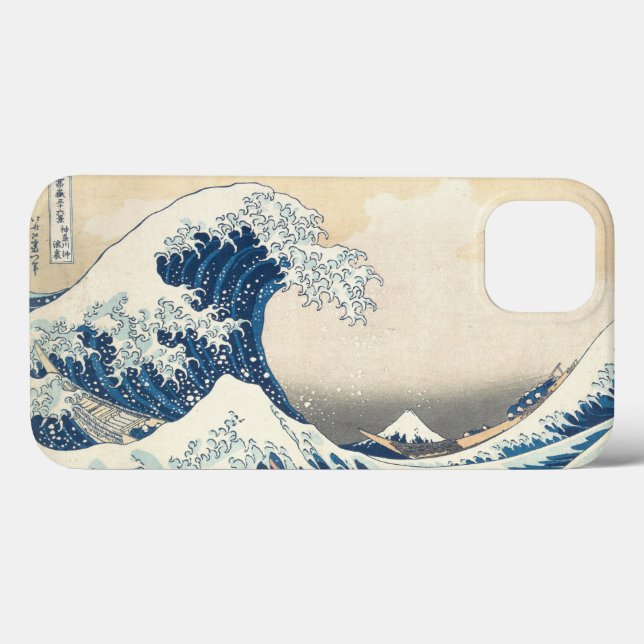 Funda De Case-Mate Para iPhone La gran ola de Kanagawa (Reverso (Horizontal))