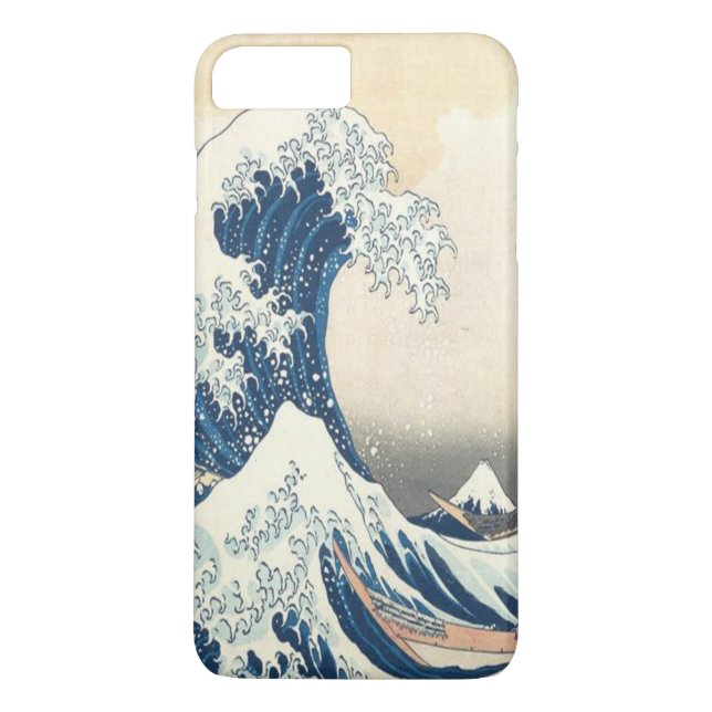 Funda De Case-Mate Para iPhone La gran ola del Kanagawa Ukiyo-e japonés (Reverso)