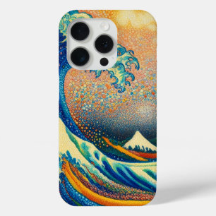 Funda Para iPhone 15 Pro La Gran Ola, la ola de Kanagawa v2