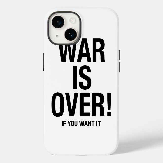 Funda De Case-Mate Para iPhone La guerra terminó (Reverso )