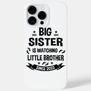 Funda Para iPhone 14 Pro Max De Case-Mate La hermana menor cuida del hermano mayor en