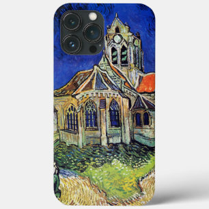 Funda Para iPhone 13 Pro Max La iglesia de Vincent van Gogh en Auvers