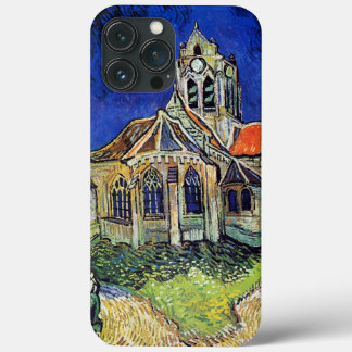 Funda Para iPhone 13 Pro Max La iglesia de Vincent van Gogh en Auvers