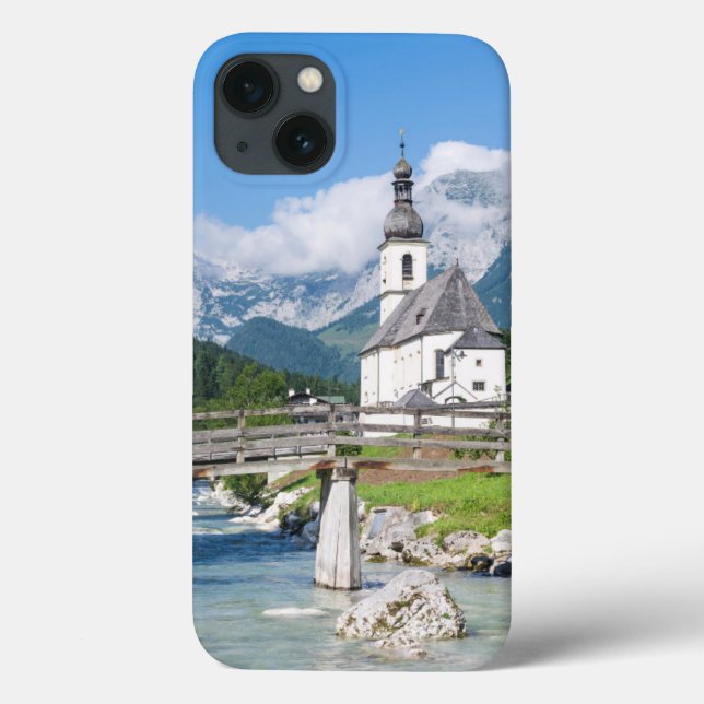 Funda De Case-Mate Para iPhone La iglesia parroquial de Ramsau (Reverso)