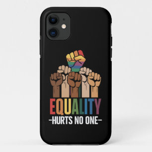 Funda Para iPhone 11 La igualdad no daña a nadie Orgullo LGBTQ Derechos
