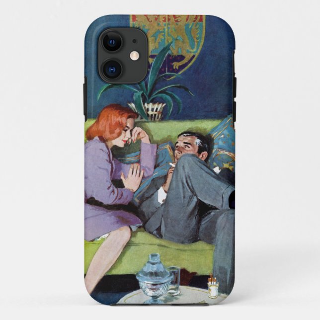 Funda De Case-Mate Para iPhone La incursión pasada de Monte negro (Reverso)