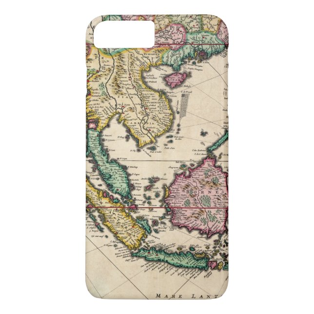Funda De Case-Mate Para iPhone La India y Ceilán a Australia (Reverso)