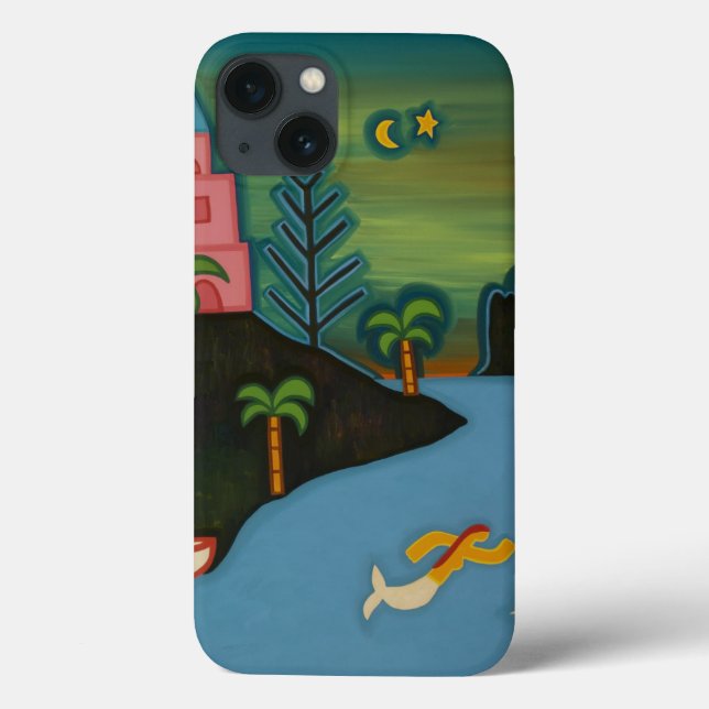 Funda De Case-Mate Para iPhone La isla volcánica 2008 (Reverso)