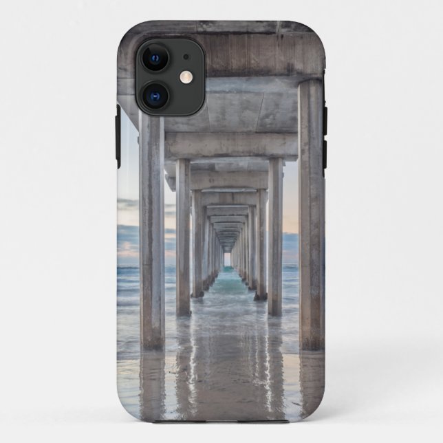 Funda De Case-Mate Para iPhone La Jolla, Muelle Scripps (Reverso)