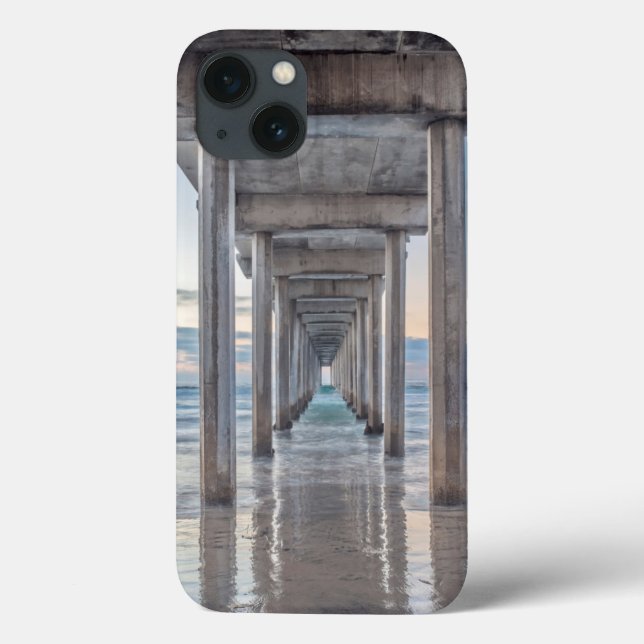 Funda De Case-Mate Para iPhone La Jolla, Scripps Pier (Reverso)