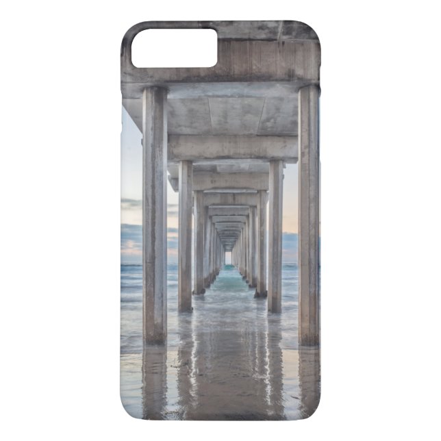 Funda De Case-Mate Para iPhone La Jolla, Scripps Pier (Reverso)